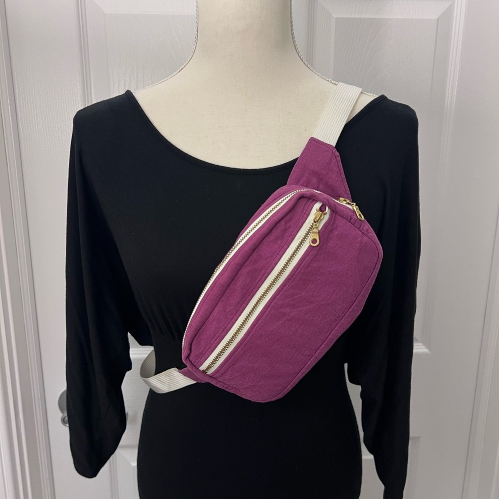 Hope&plum Fanny pack/ belt bag- Aster- short length